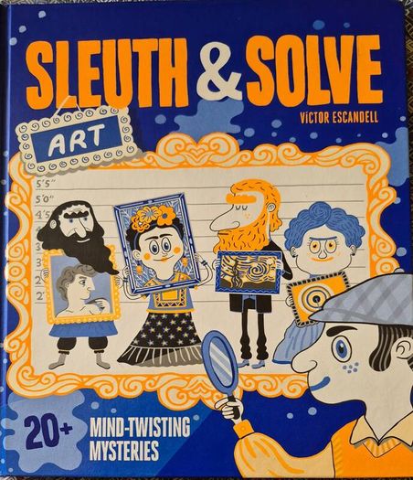 Hardbacked sleuth and solve books