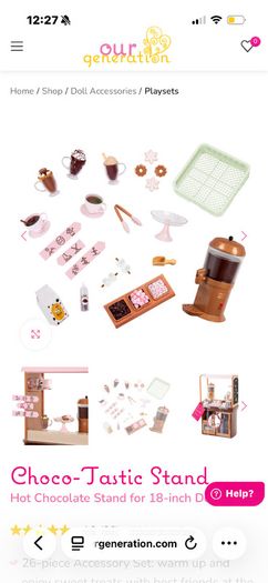 Our Generation Hot Chocolate Stand