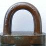 Antique Yale Brass Padlock Image 4