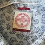 Fatface Mens pattern long sleeve Shirt light Grey 2XL size Image 2