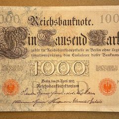 Germany 1000 Mark 1910 Banknote
