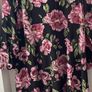 Curvewow black floral shirt dress plus size- New Image 5