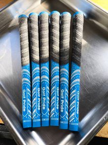 6 Golf Pride MCC Standard Grip Black/Blue