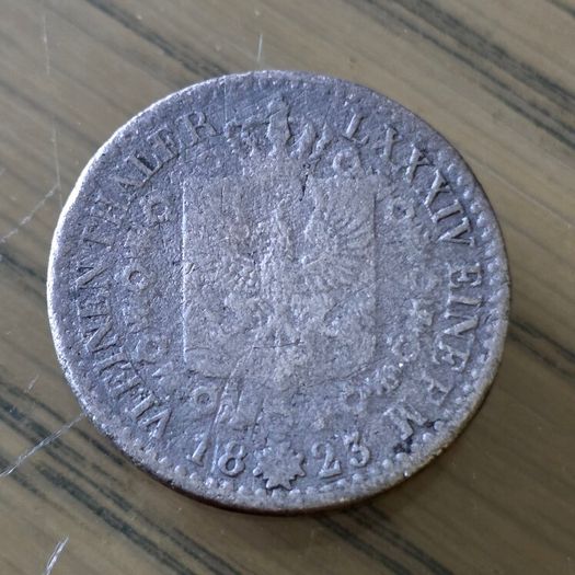 PRUSSIA 1/6 Thaler 1823 A Silver