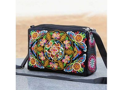Boho Style Bag with a Beautiful Embroidery