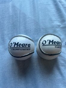 2 sliotars for sale