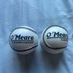 2 sliotars for sale