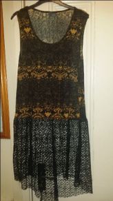 Sparkle&Fade lace tunic/dress size UK14 EU42 Postage included