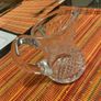 4" Waterford Crystal Creamer in Irish Lace / Lismore Style Image 4