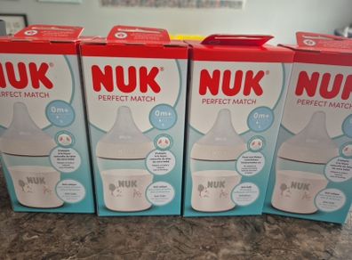Nuk Baby Bottle, Perfect Match, 0m+