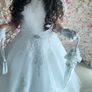Communion Dress and Parasol Image 2