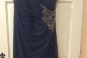 New lace maxi dress