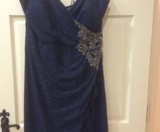 New lace maxi dress