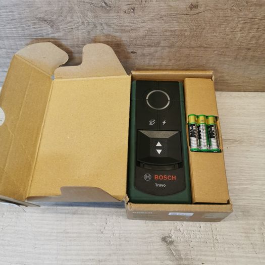 Bosch Detector Truvo 2nd gen. (easy one-button handling, simple detection of live cables & metal wall scanner up to 70mm