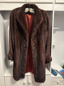 Vintage Mink Fur Coat Sydney Ward Dublin Full Length