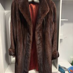Vintage Mink Fur Coat Sydney Ward Dublin Full Length