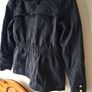 Diesel waxed style parka coat size small pit to pit 18" Navy Cotton/polyester In excellent condition Image 8