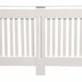 Modern White Radiator Cover Elegantly Designed Multiple Sizes Available (free Postage) Image 2