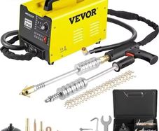Dent Puller Spot Welder 2 Welding Guns Bonnet Roof Panel Dent Puller Spot Welder 0.6-1.2mm Welding