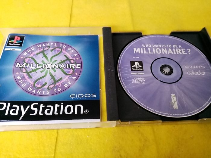 Who Wants to be a Millionaire? PlayStation 1 Ps1 Games PlayStation 2 Ps2 Games Original