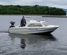 Shetland 498 boat and trailer