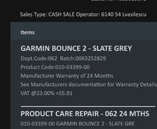 Garmin bounce 2 junior