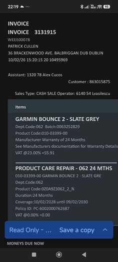 Garmin bounce 2 junior