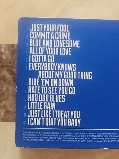 Rolling Stones CD  - Blue & Lonesome