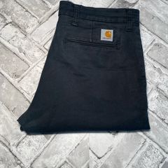 Carhartt WIP Mens Navy Trousers W34 L34
