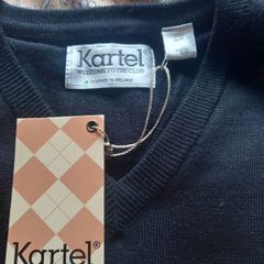 Kartel Woolen Sleeveless Sweater, size Medium.