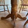 Extendable Mahogany table with 6 chairs Image 3