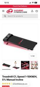 Home fitness walking pad