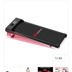 Home fitness walking pad