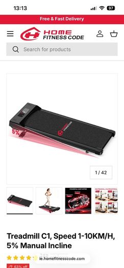 Home fitness walking pad