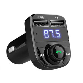 Wireless Bluetooth Handsfree Car Kit FM Transmitter MP3 Player Dual USB Charger