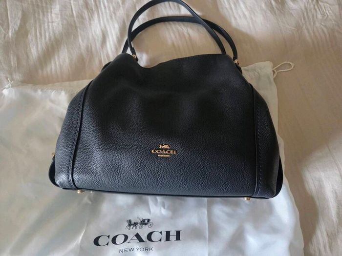 Navy Coach Bag