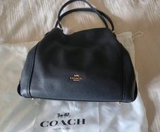 Navy Coach Bag