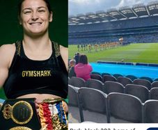 2 x Katie Taylor tickets lower Cusack Row F