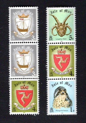 1980 Isle of Man Booklet Stamps Commemorative Stamps Mint Never Hinged (MNH)