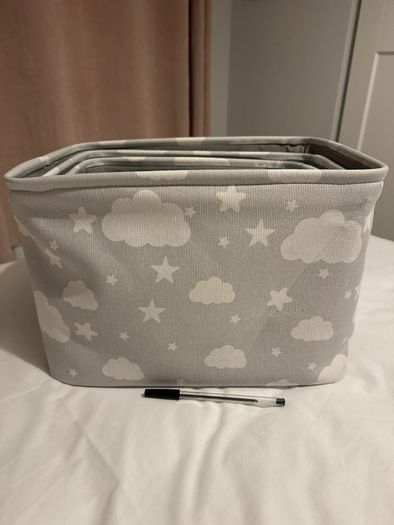 nursery boxes set of 3