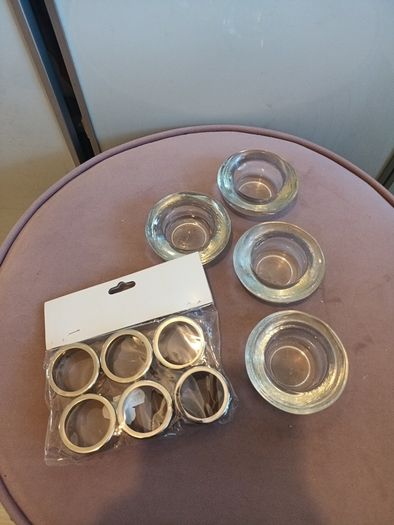 10 Assorted t light candle holders