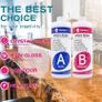 16 Oz. Art Resin, Crystal Clear Resin Kit, Epoxy Casting and Coating for Art, Jewelry, Tumblers, River Tables, Easy Mix 1:1 Resin Epoxy with Sticks, Graduated Cups and Gloves (FREE POSTAGE) Image 2