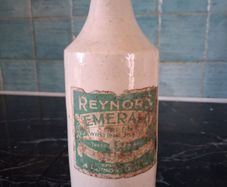 original Dublin label stoneware emerald green writing fluid Reynor Dublin