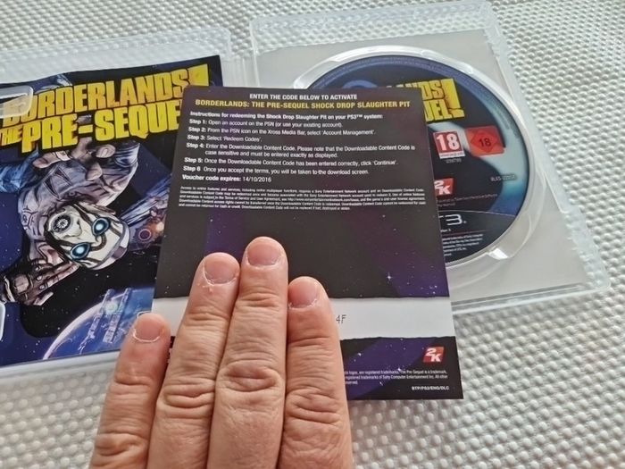 Borderlands The Pre Sequel PlayStation3 Ps3 Games Original