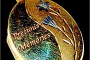 Vintage 9ct Gold Treble Section Locket