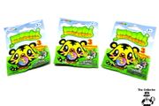 Lot of 3 Packets Of Moshi Monsters Series 2 Charm Bracelet Charmling Random Foil Pack incl 1 bracelet And 2 charmlings Brand New And Sealed Lots in Stock