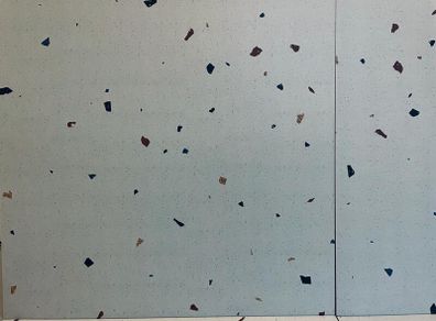 60x60 Terrazzo effect tiles - Ivory and Beige