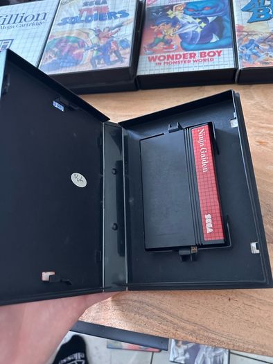 Sega Master System console and games Sonic