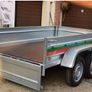 2.33m Twin Axel trailer. Image 2