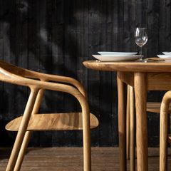 Solid Oak Dining Chairs